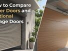 Compare Roller Doors and Sectional Garage Doors