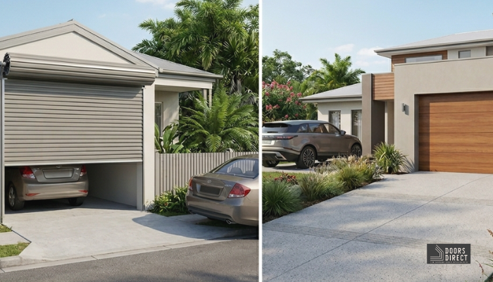 Roller Doors vs Sectional Doors