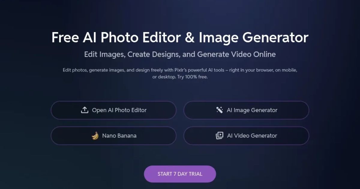 Free AI Photo Editor